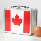 Lunch Box Drapeau du Canada (En situation)