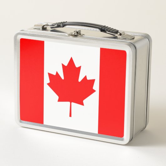 Lunch Box Drapeau du Canada (Devant)