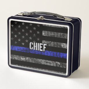 Lunch Box Drapeau du chef de la police en détresse