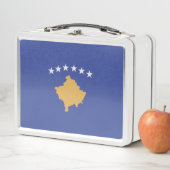 Lunch Box drapeau du Kosovo (En situation)