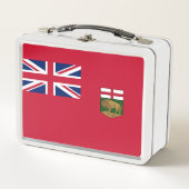 Lunch Box Drapeau du Manitoba (Devant)
