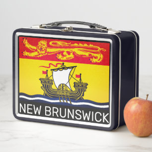Lunch Box Drapeau du Nouveau-Brunswick, Canada
