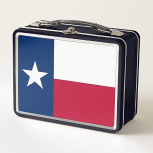 Lunch Box Drapeau du Texas : Longhorns, l'État de l'étoile s