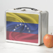 Lunch Box Drapeau du Venezuela (En situation)