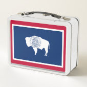 Lunch Box Drapeau du Wyoming (Dos)