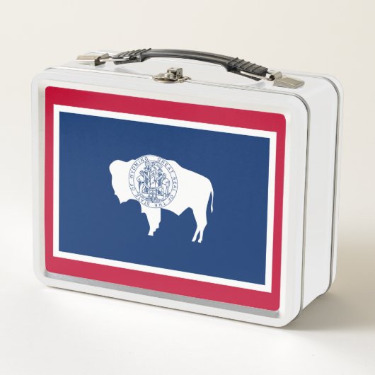 Lunch Box Drapeau du Wyoming (Devant)