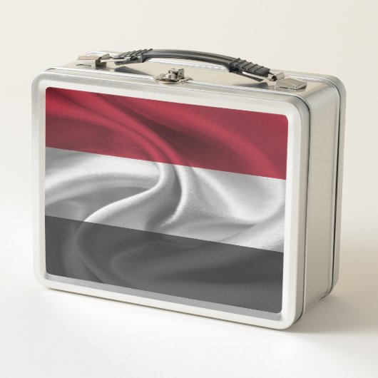 Lunch Box Drapeau du Yémen (Devant)