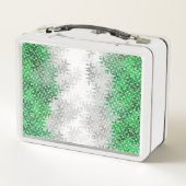 Lunch Box Drapeau Grayromantic Fierté Trippy Abstrait (Dos)