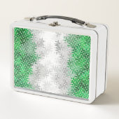 Lunch Box Drapeau Grayromantic Fierté Trippy Abstrait (Devant)