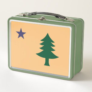 Lunch Box Drapeau historique du Maine (1901-1909)