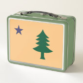 Lunch Box Drapeau historique du Maine (1901-1909) (Dos)