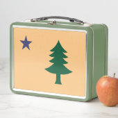 Lunch Box Drapeau historique du Maine (1901-1909) (En situation)