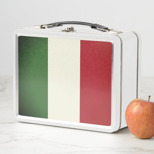 Lunch Box Drapeau italien (En situation)