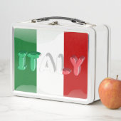 Lunch Box Drapeau italien (En situation)