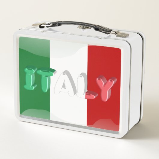 Lunch Box Drapeau italien (Dos)