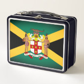 Lunch Box Drapeau jamaïcain / Armoiries (Devant)