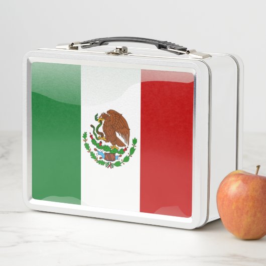Lunch Box Drapeau mexicain (En situation)