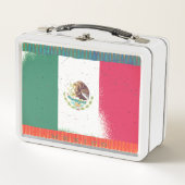 Lunch Box Drapeau mexicain (Devant)