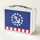 Lunch Box Drapeau Nautique Américain (Dos)