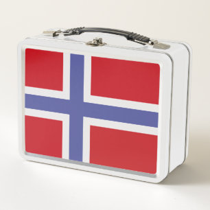 Lunch Box Drapeau norvégien