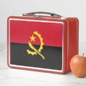 Lunch Box Drapeau patriotique angolais (En situation)