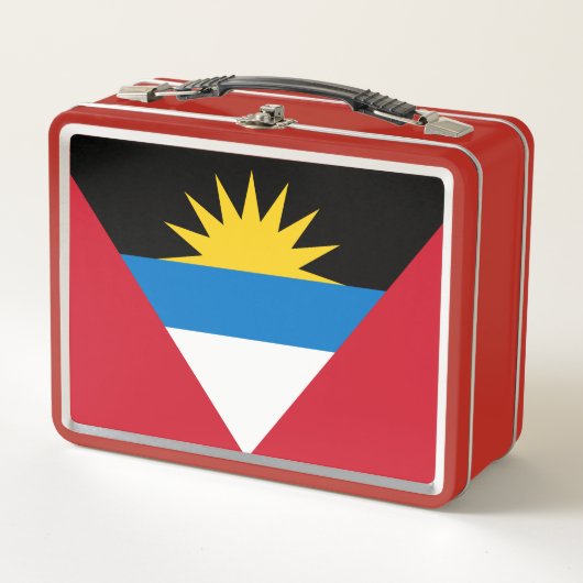 Lunch Box Drapeau patriotique d'Antigua-et-Barbuda (Devant)