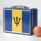 Lunch Box Drapeau patriotique de la Barbade (En situation)