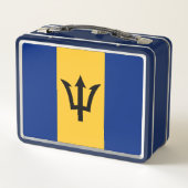 Lunch Box Drapeau patriotique de la Barbade (Dos)