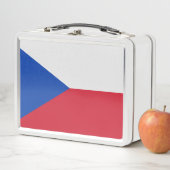 Lunch Box Drapeau République tchèque (En situation)