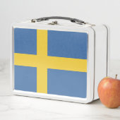 Lunch Box Drapeau suédois (En situation)