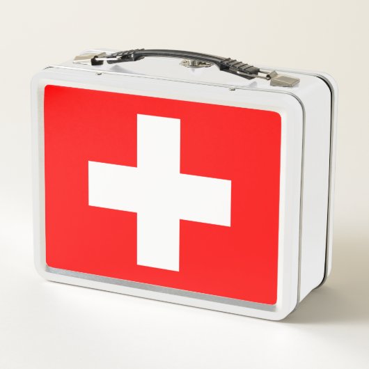 Lunch Box Drapeau suisse (Suisse) (Dos)