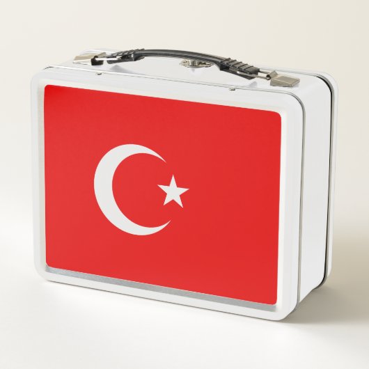 Lunch Box Drapeau turc (Dos)