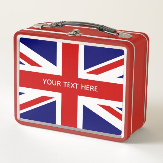 Lunch Box Drapeau Union Jack (Devant)
