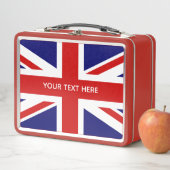 Lunch Box Drapeau Union Jack (En situation)