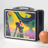 Lunch Box Dreamy Science Fiction Robot Art (En situation)