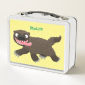 Lunch Box Drôle animal avide de carcajou (Dos)