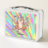 Lunch Box Drôle Chien Shiba Inu Design de jeu (Dos)