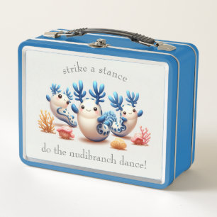 Lunch Box Drôle coloré Danser Nudibranchs et Coraux