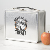 Lunch Box Drôle de friandise pour chien Halloween Design vec (En situation)