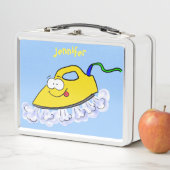 Lunch Box Drôle dessin animé linge de fer (En situation)