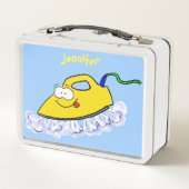 Lunch Box Drôle dessin animé linge de fer (Dos)