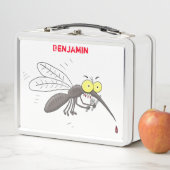 Lunch Box Drôle dessin d'insecte moustique (En situation)