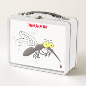 Lunch Box Drôle dessin d'insecte moustique (Devant)