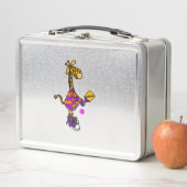 Lunch Box Drôle Giraffe Jouer Pickleball (En situation)