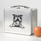 Lunch Box Drôle joyeux Bulldog (En situation)