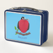 Lunch Box Drôle magnifique dessin animé de frégate (Devant)