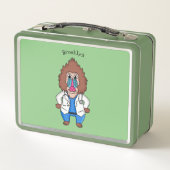 Lunch Box Drôle manuel dessin d'un médecin (Dos)