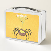 Lunch Box Drôle mignon dessin animé d'araignée moelleuse (Dos)