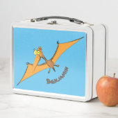 Lunch Box Drôle mignon dessin animé de pterodactyle volant o (En situation)