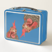 Lunch Box Drôle poulet à l'envers (Devant)